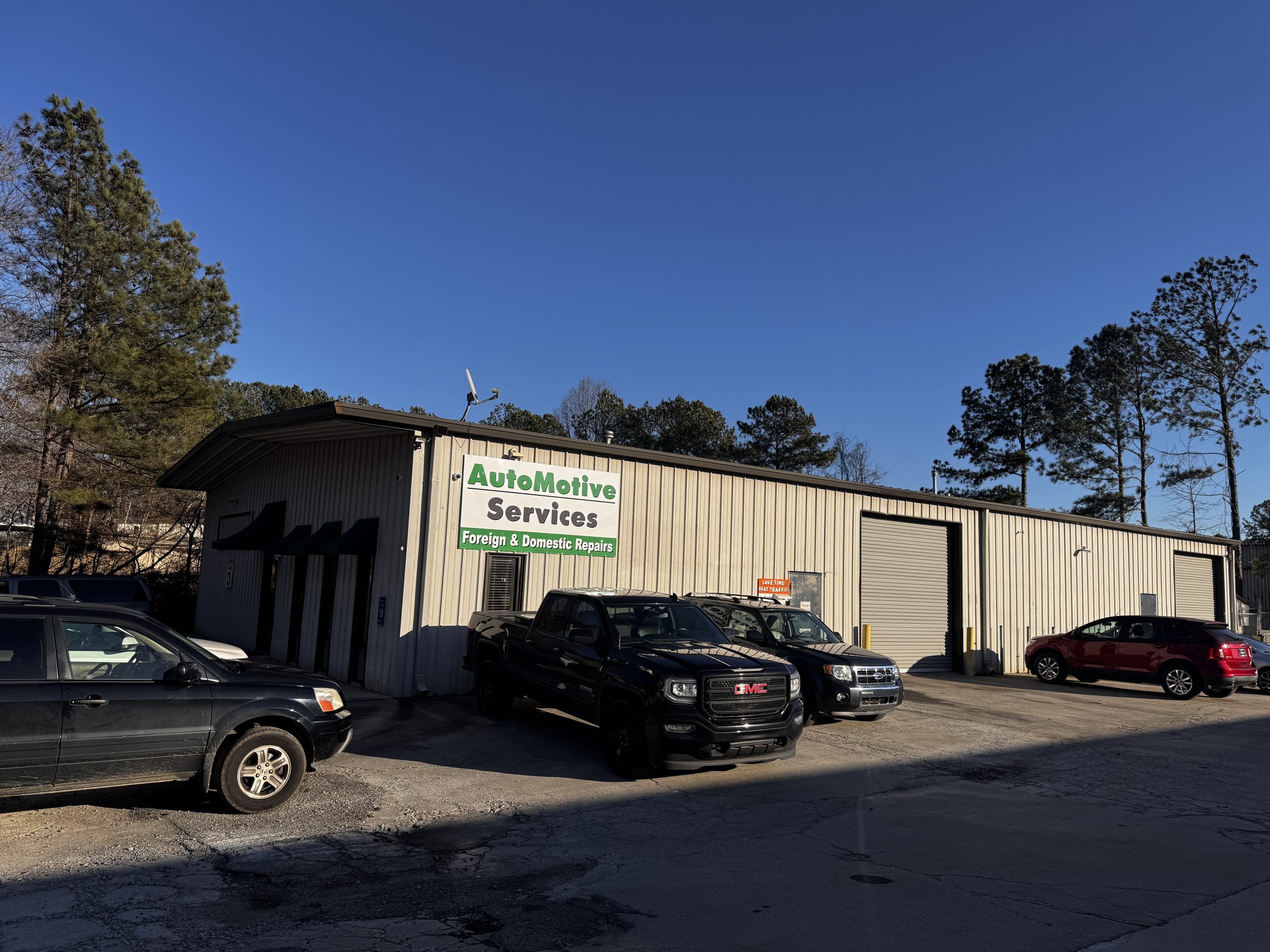 The Automotive Services shop